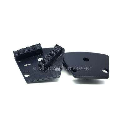ASL Trapezoid Magnetic PCD Split connection Diamond Grinding Shoes non-threaded