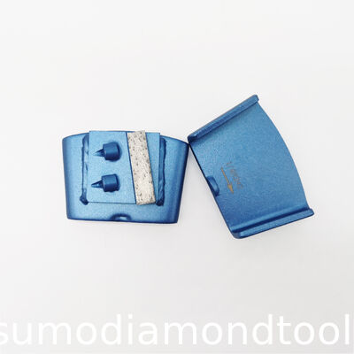 Ferramentas diamantadas para moagem de concreto sapatas diamantadas com segmentos de retângulo duplo