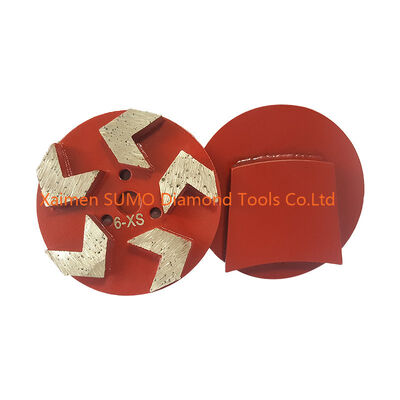 Floor Concrete Grinder Diamond Angle Grinder Disc 3'' 5 Arrow