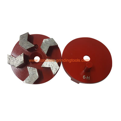 Quick Change Concert Grinding Disc Arrow Segment Diamond Grinding Tools