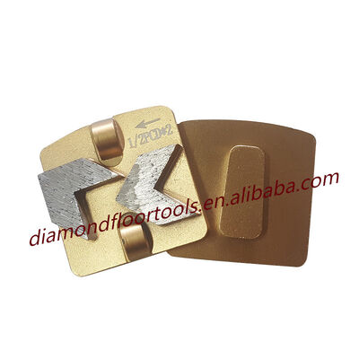 Redi Lock PCD Double Arrow Segments Diamond Coating Removal Pad